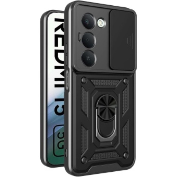 Фото - Чохол для смартфону BeCover Military for Xiaomi Redmi 15 5G (169mm) Global Black (715775)